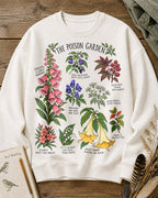 Poison Garden Botanical Floral Graphic Sweatshirt