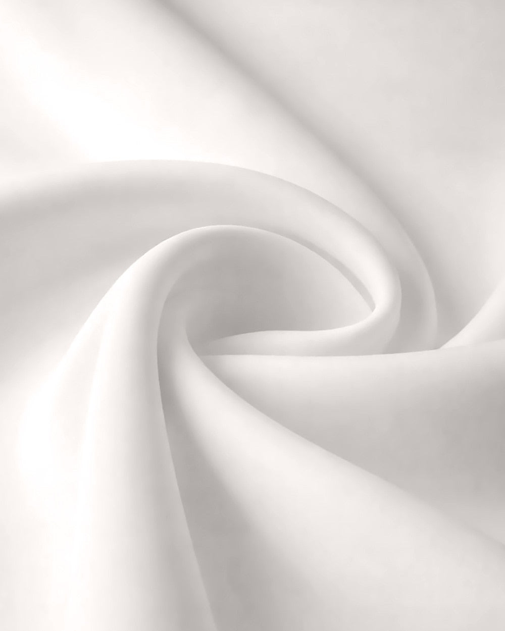 Close-up of smooth white Lightweight Performance Fabric used for the bluebird-print sun hoodie.