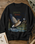Goose Taking Flight Wetland Water Bird Sweatshirt for birdwatching enthusiasts – product image 5