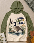 UPF 50+ Goose Wetland Birdwatching Sun Protection Hoodie for birdwatching enthusiasts – product image 5