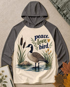 UPF 50+ Goose Wetland Birdwatching Sun Protection Hoodie for birdwatching enthusiasts – product image 6