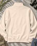 Backyard Birds Squirrel Feeder Roll Call UPF50+ Spandex Quarter-Zip Stretch Sweatshirt