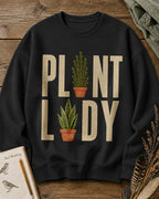 Plant Lady Snake Plant Botanical Gardening Sweatshirt