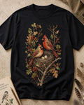 100% Cotton Northern Cardinal Bird Watching T-Shirt for birdwatching enthusiasts – product image 6