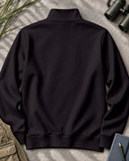 American Robin Peony Floral UPF50+ Spandex Quarter-Zip Stretch Sweatshirt