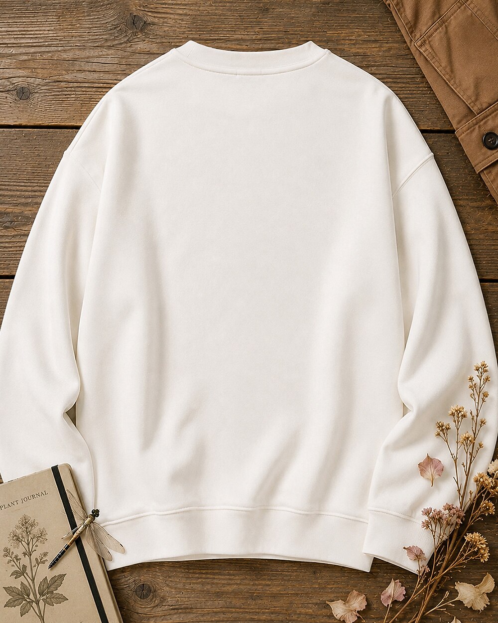 American Flag Pumpkin Maple Leaf Autumn Harvest Sweatshirt