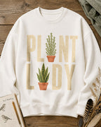 Plant Lady Snake Plant Botanical Gardening Sweatshirt for garden and nature lovers – product image 5