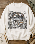 Owl Moonlit Oak Branch Night Bird Watching Sweatshirt