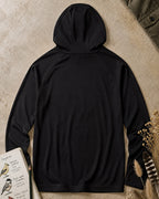 UPF 50+ Sunflower Aster Vintage Garden Sun Hoodie for garden and nature lovers – product image 3