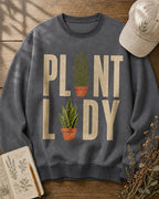 Plant Lady Snake Plant Botanical Gardening Sweatshirt