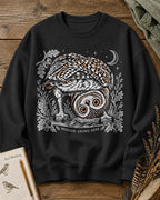 Owl Moonlit Oak Branch Night Bird Watching Sweatshirt