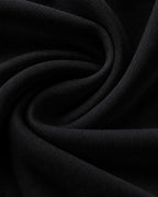 black fabric close-up for the women's goldfinch pair coneflower crewneck sweatshirt.
