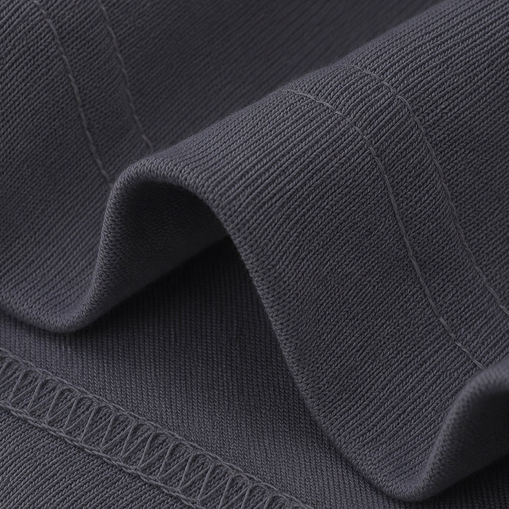 gray fabric close-up for the women's goldfinch yellow flowers cotton T-shirt.